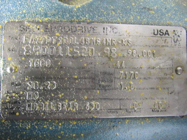SEW-EURODRIVE 890011520.98.98.001 Gearbox Speed Reducer 38.23:1 Ratio