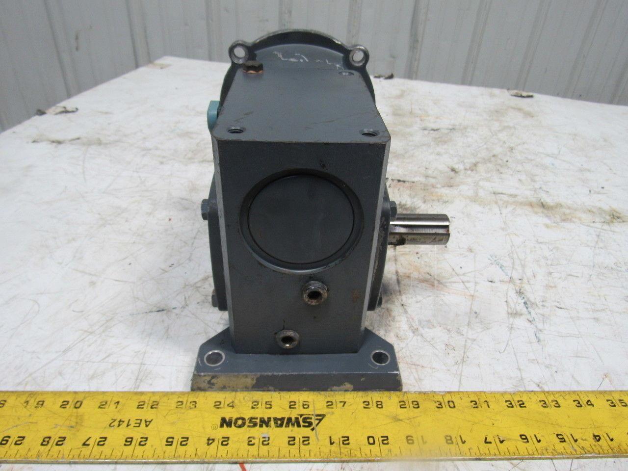 Boston Gear F321-10-G1 10:1 1750 RPM 1.7Hp Input 175 Output RPM Gear Reducer