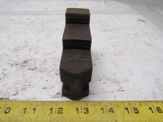 CC Co. 119 2-1/2"T x 4" Long Step Jaw Lathe Chuck Set Lot Of 3