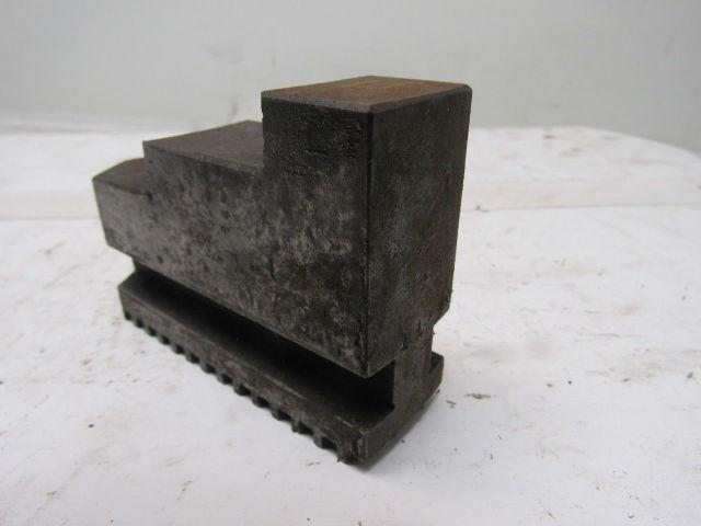 CC Co. 119 2-1/2"T x 4" Long Step Jaw Lathe Chuck Set Lot Of 3