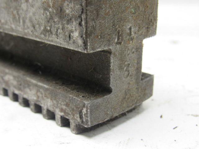 CC Co. 119 2-1/2"T x 4" Long Step Jaw Lathe Chuck Set Lot Of 3