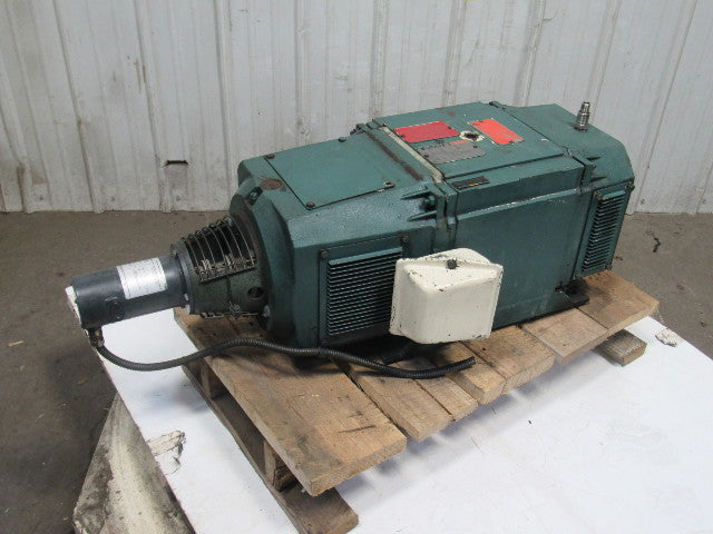Reliance T25R1303A-XE 25Hp Electric Motor 500VDC W/Tachometer Generator