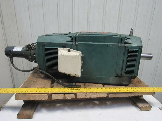 Reliance T25R1303A-XE 25Hp Electric Motor 500VDC W/Tachometer Generator