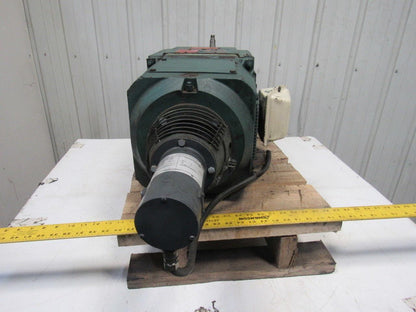 Reliance T25R1303A-XE 25Hp Electric Motor 500VDC W/Tachometer Generator