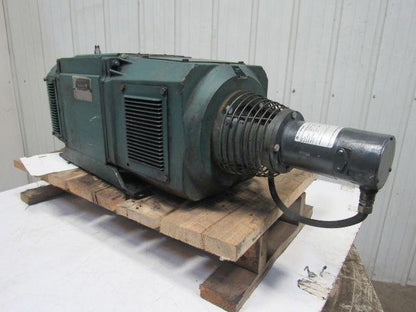 Reliance T25R1303A-XE 25Hp Electric Motor 500VDC W/Tachometer Generator