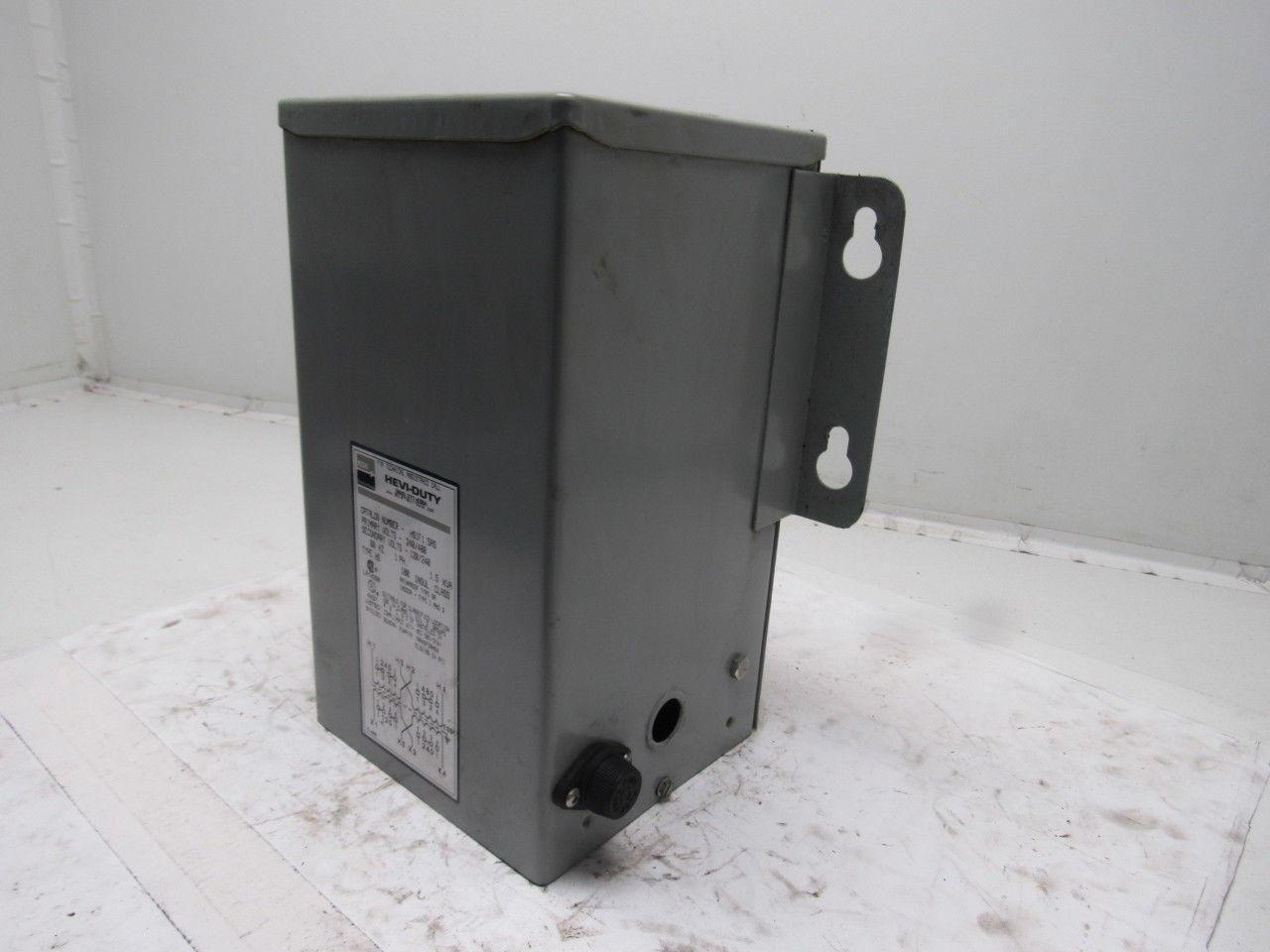 Heavy-Duty HS1F1.5AS 1.5 KVA Transformer 240/480 Sec. 120/240V Sec.1pH 60Hz