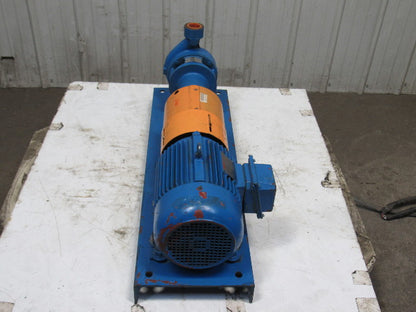 Teco TEAMHE 5Hp 3510RPM 3Ph 230/460 50/60Hz 1.5x2.5x5" Centrifugal Pump