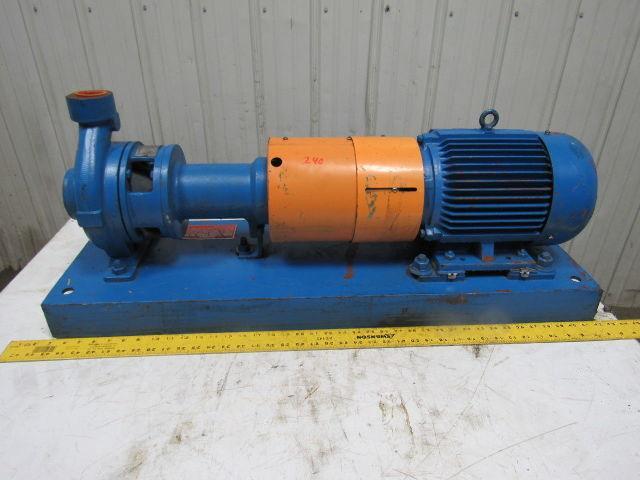 Teco TEAMHE 5Hp 3510RPM 3Ph 230/460 50/60Hz 1.5x2.5x5" Centrifugal Pump