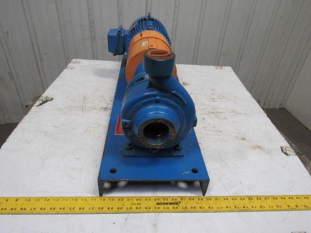 Teco TEAMHE 5Hp 3510RPM 3Ph 230/460 50/60Hz 1.5x2.5x5" Centrifugal Pump