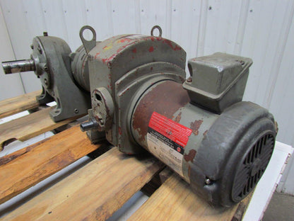 US Motors VariTrac 2Hp 230/460V 50/60Hz Manual Speed Adjust LH Output Gear Motor