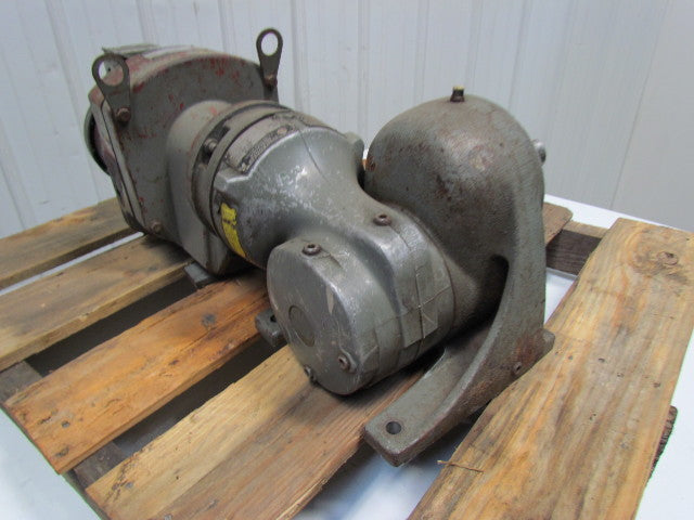 US Motors VariTrac 2Hp 230/460V 50/60Hz Manual Speed Adjust LH Output Gear Motor