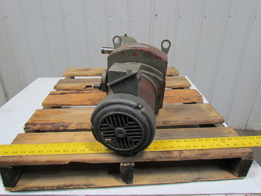 US Motors VariTrac 2Hp 230/460V 50/60Hz Manual Speed Adjust LH Output Gear Motor