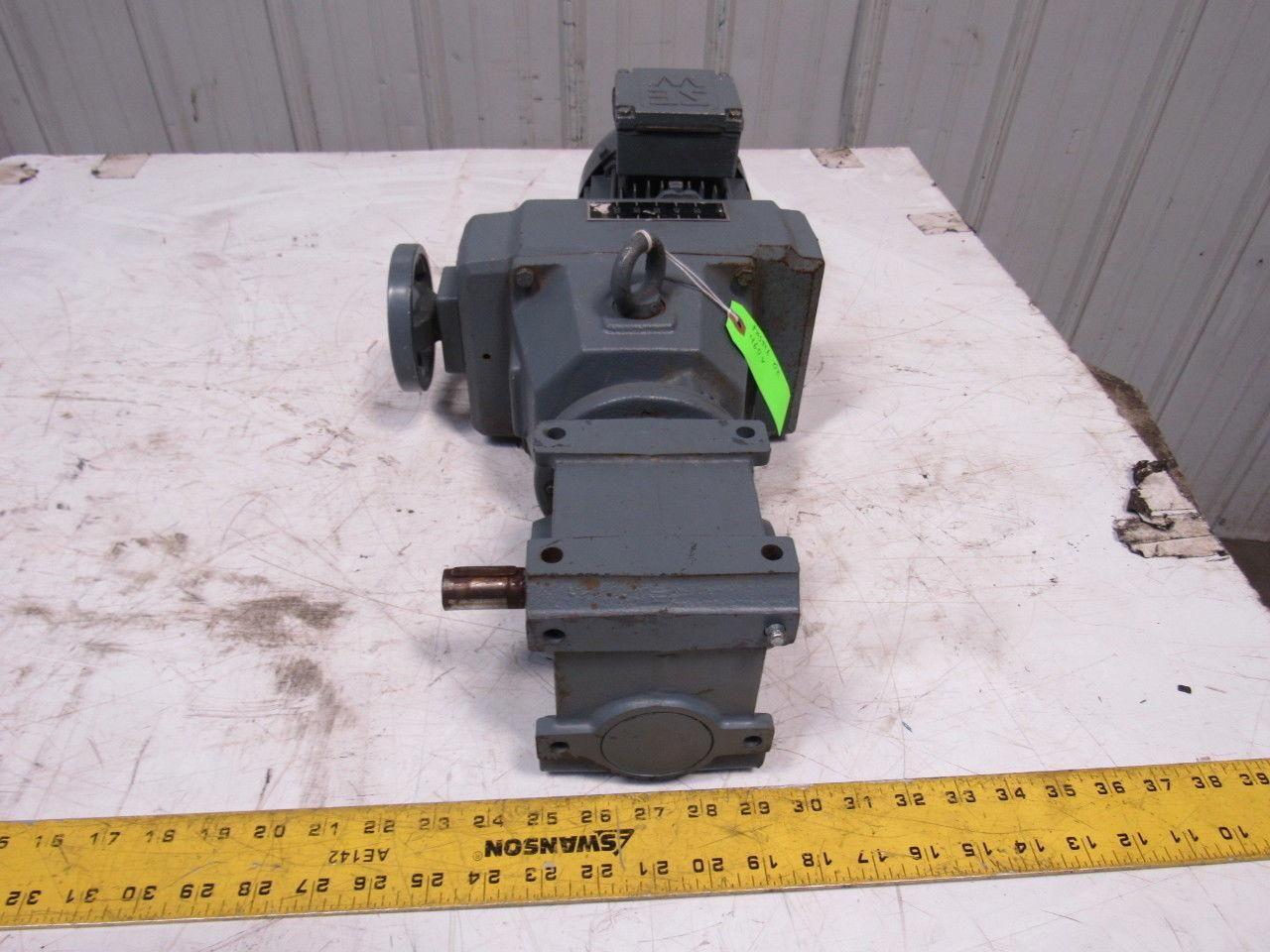 Sew Eurodrive S37D16DT71D4 Varimot .37kW 240/480V Variable Speed Reducer