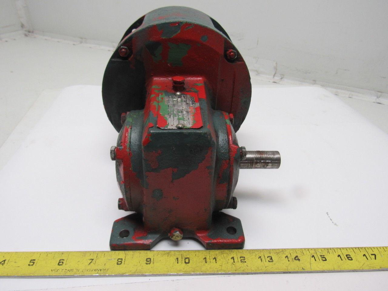 Dodge 438675DU/264141 5:1 Ratio 1750RPM 3/4" Spline Input Shaft Gear Reducer