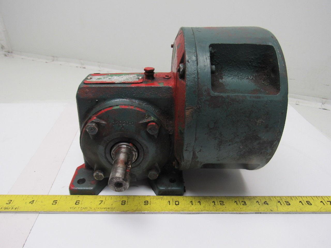 Dodge 438675DU/264141 5:1 Ratio 1750RPM 3/4" Spline Input Shaft Gear Reducer