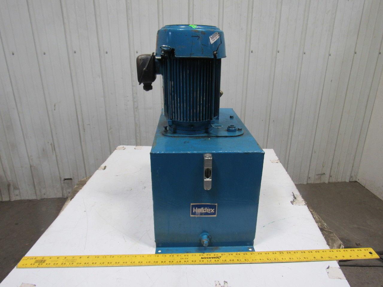 Dayton 16 Gal 5Hp 1745RPM 208-230/460V 3Ph Hydraulic Tank Unit - No pump