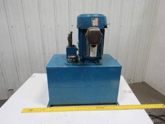 Dayton 16 Gal 5Hp 1745RPM 208-230/460V 3Ph Hydraulic Tank Unit - No pump