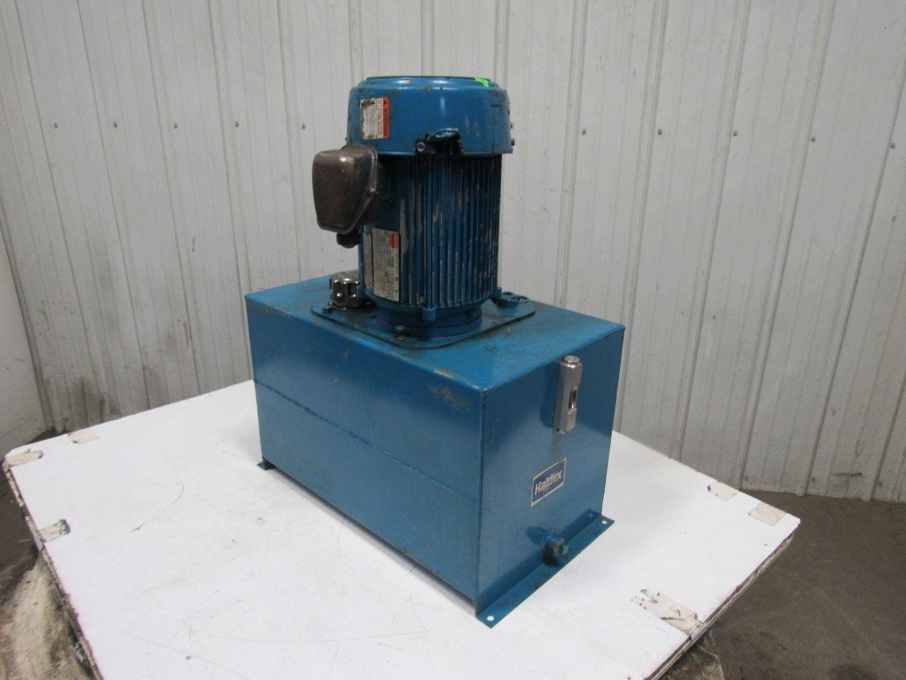 Dayton 16 Gal 5Hp 1745RPM 208-230/460V 3Ph Hydraulic Tank Unit - No pump