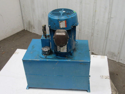 Dayton 16 Gal 5Hp 1745RPM 208-230/460V 3Ph Hydraulic Tank Unit - No pump