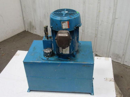 Dayton 16 Gal 5Hp 1745RPM 208-230/460V 3Ph Hydraulic Tank Unit - No pump
