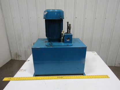 Dayton 16 Gal 5Hp 1745RPM 208-230/460V 3Ph Hydraulic Tank Unit - No pump