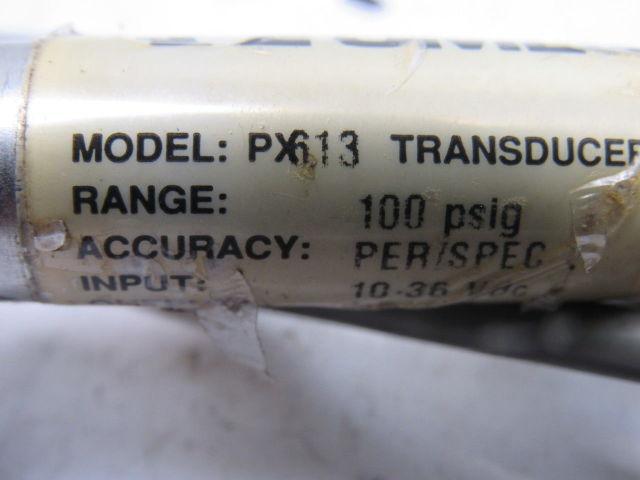 Omega PX613 100PSI 10-36VDC Pressure Transducer