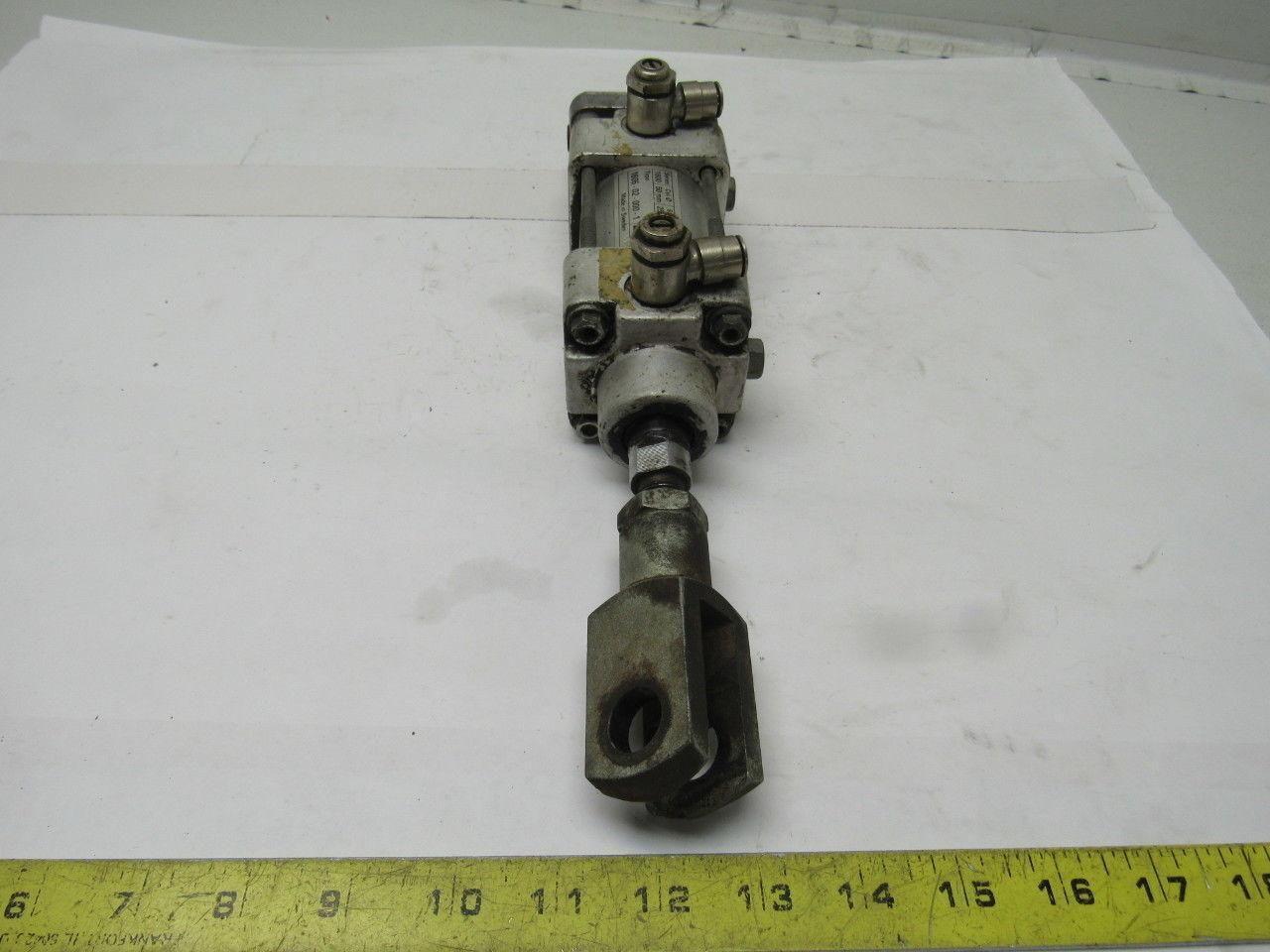 Mecman 1605-02-000-1 Pneumatic Air Cylinder 50mm Bore 25mm Stroke