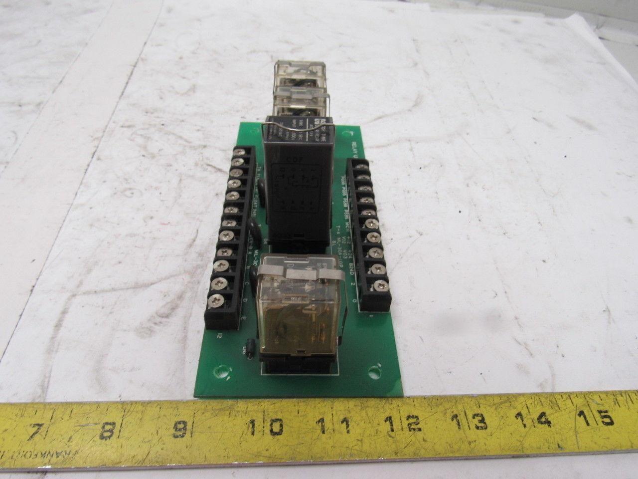 Sodick Relay Unit A Circuit Board From FS-A4F