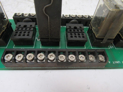 Sodick Relay Unit A Circuit Board From FS-A4F