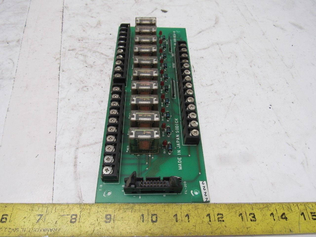 Sodick RL Drive 4-B Circuit Board From FS-A4F EDM