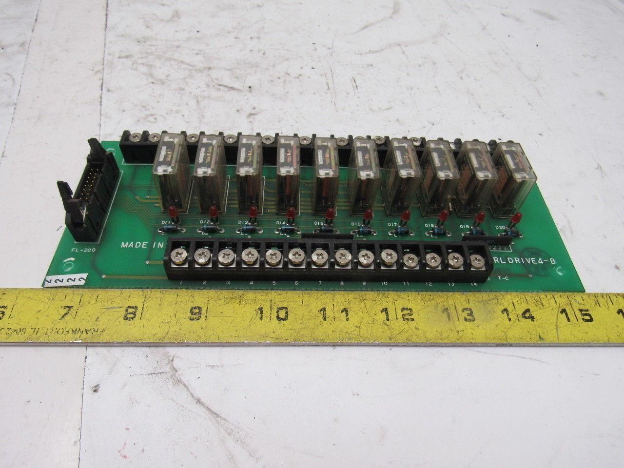 Sodick RL Drive 4-B Circuit Board From FS-A4F EDM