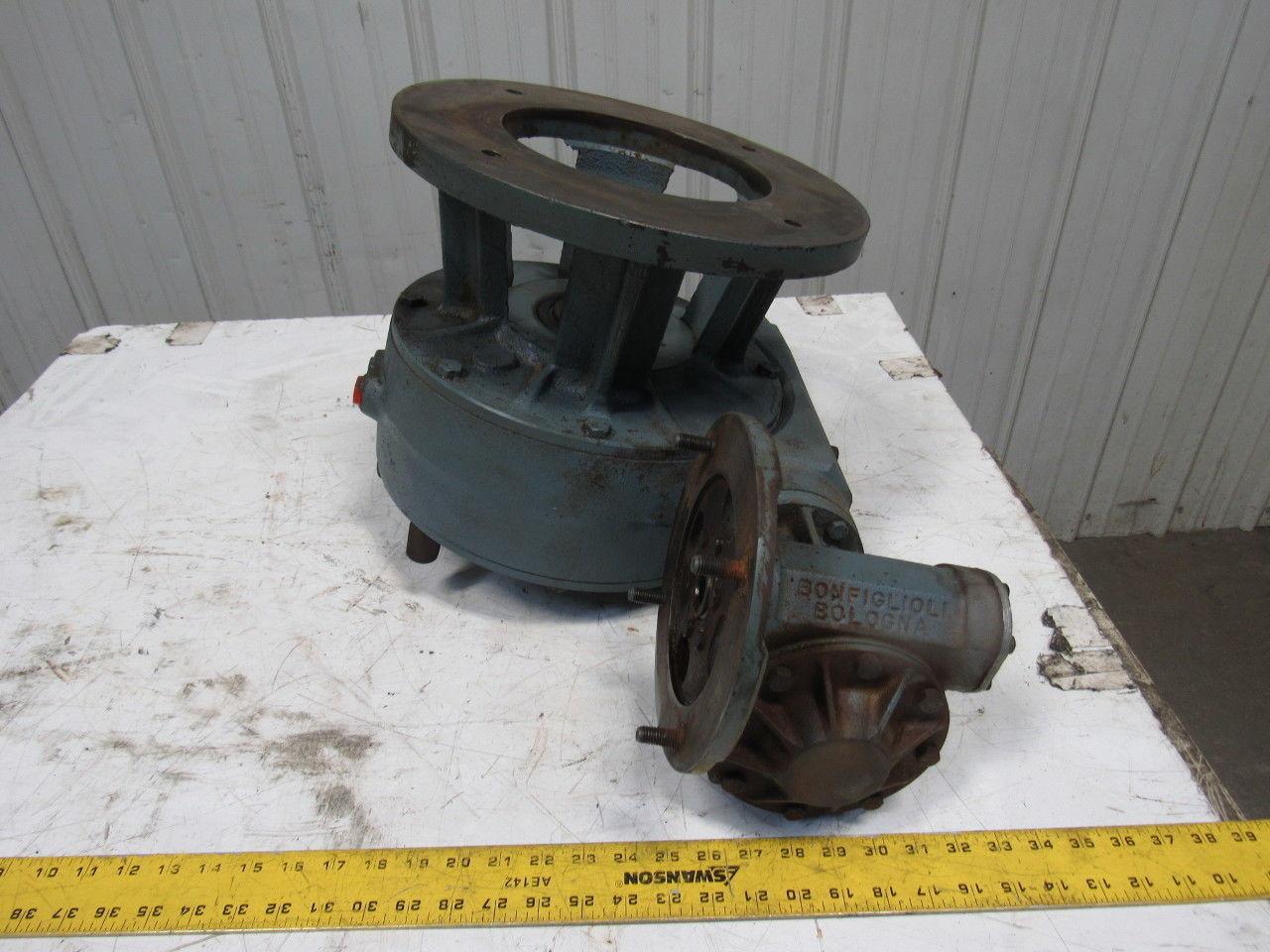 Bonfigloli MVF62/15C/F Worm Gearbox Speed Reducer Double Reduction 360:1