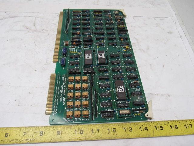 Sodick GATE80-00IC PLC Circuit Board Card From Fine Sodick FS-A4F