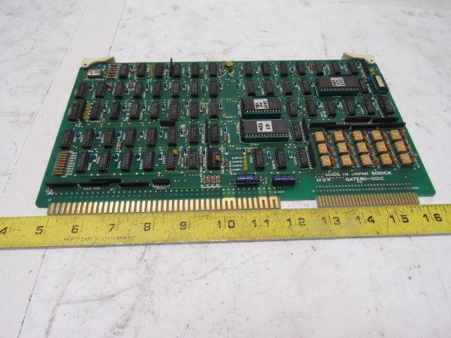 Sodick GATE80-00IC PLC Circuit Board Card From Fine Sodick FS-A4F