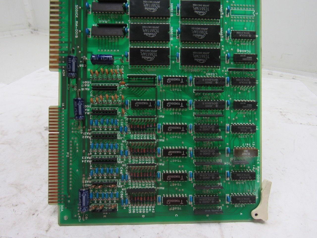 Sodick RM-00IB PLC Circuit Board Card From Fine Sodick FS-A4F