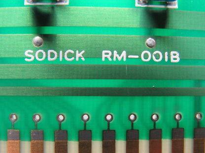 Sodick RM-00IB PLC Circuit Board Card From Fine Sodick FS-A4F