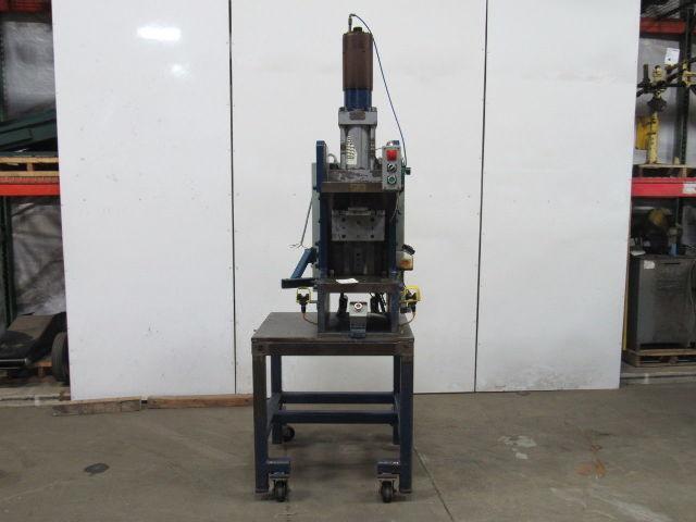 Hydraulic Guided C Frame Press W/Controls 8" Stroke 6" Throat 12" Opening