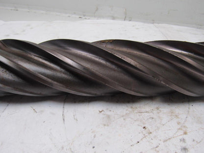 Quinco Tools 2-1/2" 6 Flute Spiral End Mill 14" OAL 2-1/2" Combo Shank