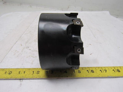 Ingersoll 6X2A04R01 Max-I-Pex 4" Indexing 8 Flute Shell Face Mill 1-1/2" Bore