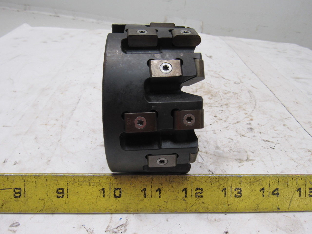 Ingersoll 6J5A04R04 4" Indexing 24 Insert 12 Flute 1-1/2" Bore Face Mill