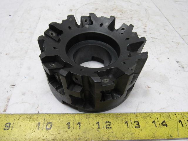 Ingersoll 6J5A04R04 4" Indexing 24 Insert 12 Flute 1-1/2" Bore Face Mill
