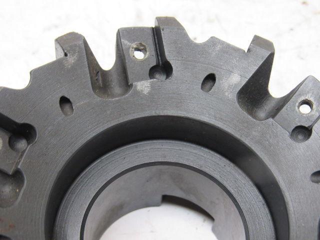 Ingersoll 6J5A04R04 4" Indexing 24 Insert 12 Flute 1-1/2" Bore Face Mill