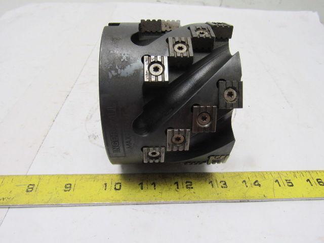 Ingersoll 27J1V4060R02 4" Indexing 24 Insert Shell Mill 1-1/2" Bore 2" Cut Depth