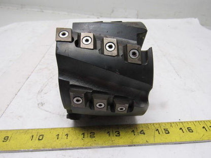 Ingersoll 26U1L4060R01 4" Indexing 6 Flute 21 Insert Shell Mill 1-1/2" Bore