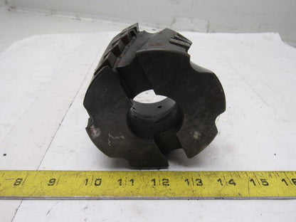 Ingersoll 26U1L4060R01 4" Indexing 6 Flute 21 Insert Shell Mill 1-1/2" Bore