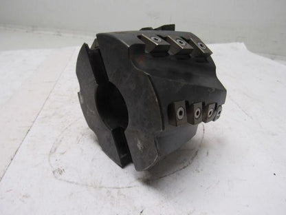 Ingersoll 26U1L4060R01 4" Indexing 6 Flute 21 Insert Shell Mill 1-1/2" Bore