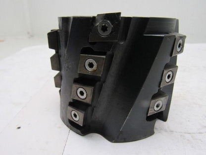 Ingersoll 26U1L4060R01 4" Indexing 6 Flute 21 Insert Shell Mill 1-1/2" Bore