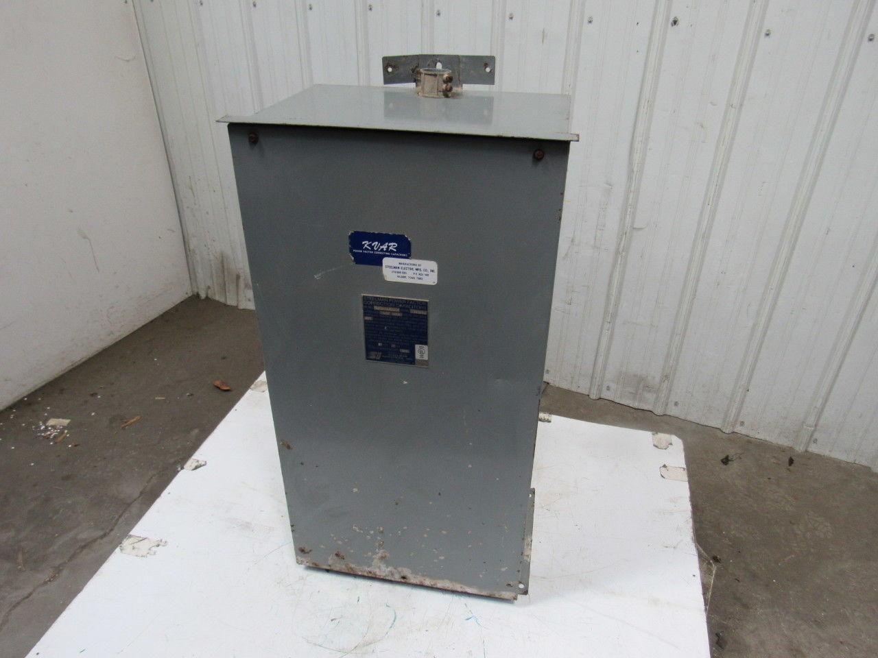 Steelmann M100KVAR480F Power Factor Correction Capacitor 100KAVR 480V 3Ph