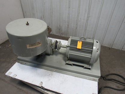 Trans-Flo 20Hp 3500RPM 230/460V Motor 3" Positive Displacement Blower Package