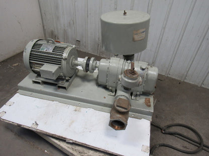 Trans-Flo 20Hp 3500RPM 230/460V Motor 3" Positive Displacement Blower Package